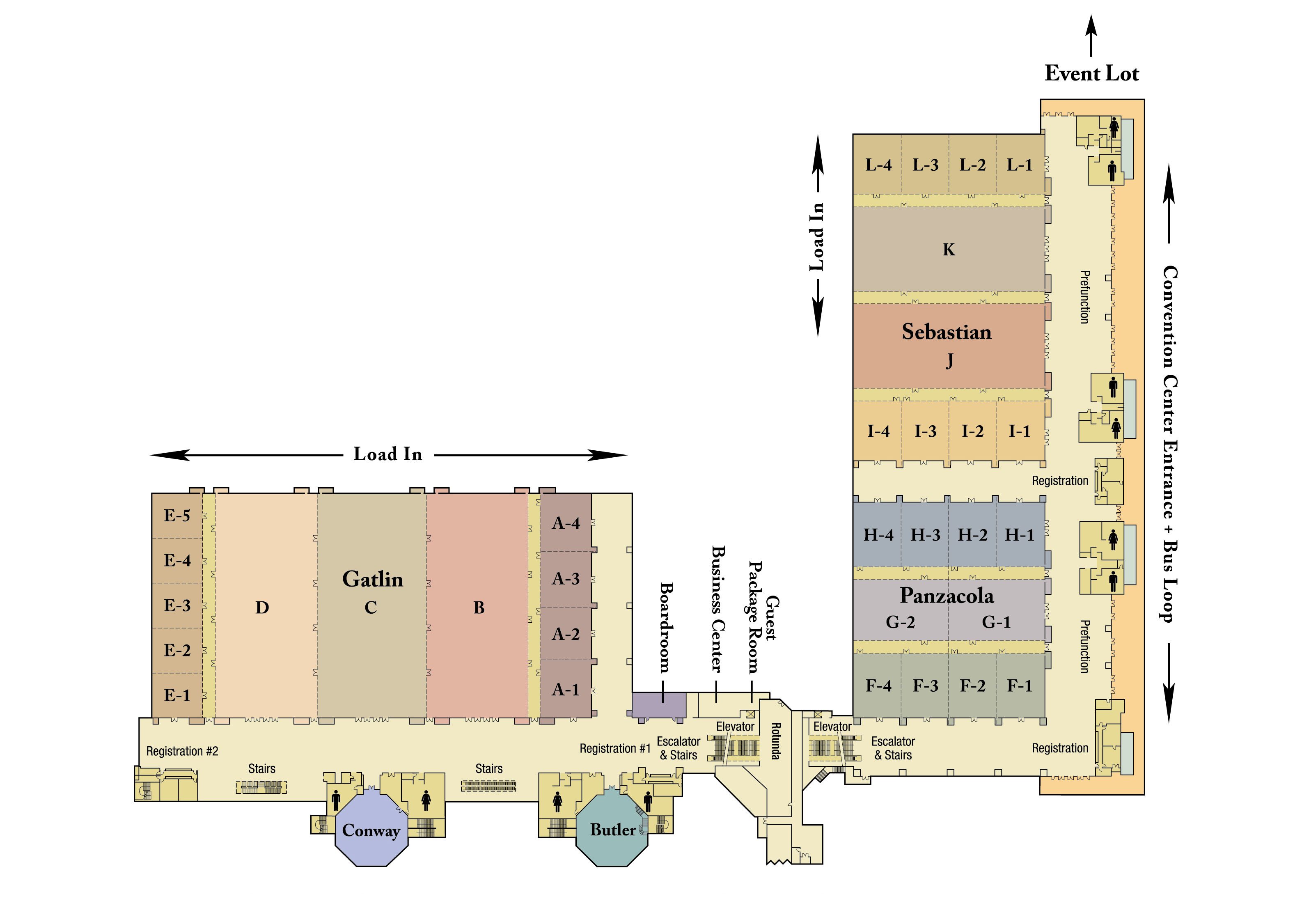 Convention Level Maps Rosen Shingle Creek®