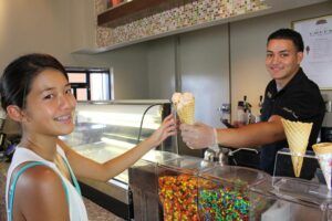 Creek Ice Creamery, an ice cream shop at Rosen Shingle Creek in Orlando