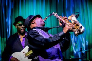 Live Jazz in Orlando - saxophone player