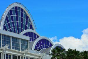 Exterior of the Orange County Convention Center (OCCC)