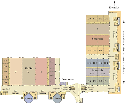 Ballroom Floorplan Rosen Shingle Creek®