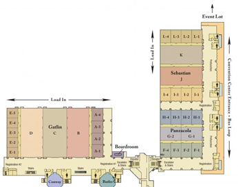 Ballroom Floorplan Rosen Shingle Creek