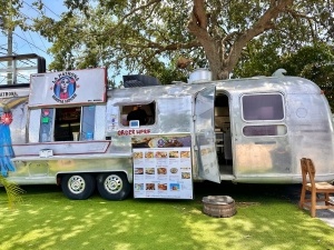 Small business food truck La Patrona Tacos and Birria House