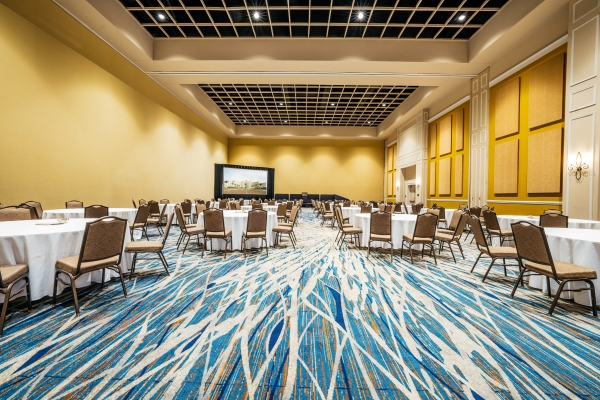 An expansive conference room at Rosen Shingle Creek resort in Orlando.